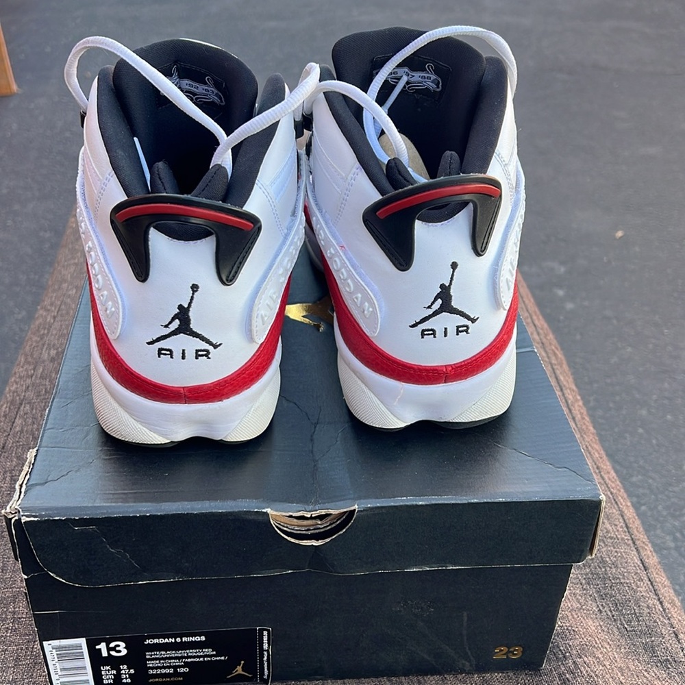 Like new! Jordan 6 Rings - Picture 3 of 5